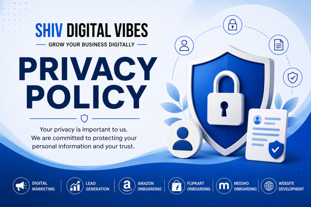 Shiv Digital Vibes Privacy Policy